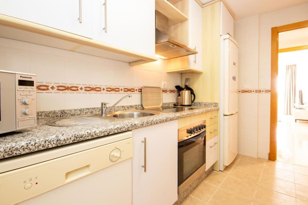 Apartamento Penthouse With Roof Terrace, Bbq, Pool- And Sea Views Buenas Noches Exterior foto